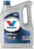 Масло синт. SynPower 5W30, (4л.), ACEA A3/B3/B4, 872378 VALVOLINE 