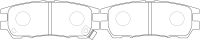 Тормозные колодки BP23280* SB NAGAMOCHI 